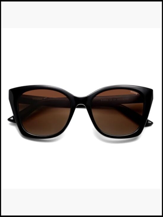 Vintage Oversized Cateye Sunglasses with UV400 Protection main image 6